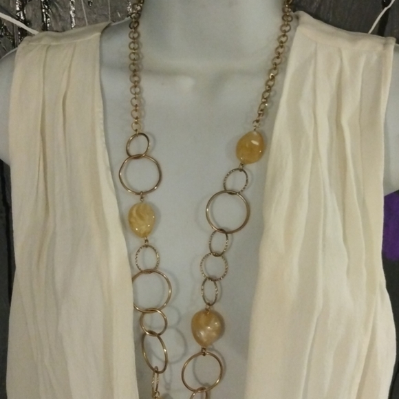 V-Neck Splicing Vest - Picture 8 of 12